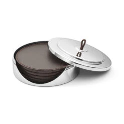 Georg Jensen Manhattan Glasonderzetters 4-pack