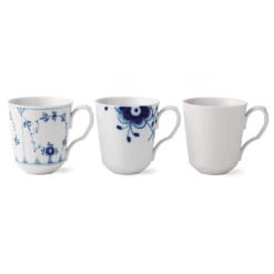 Royal Copenhagen Cadeauset History Mix Mokken Met Oor 3-pack