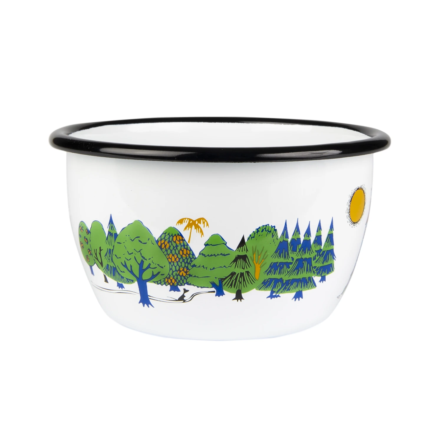 Muurla Moomin Colors Emaillen Kom 60 Cl 2 Muurla Moomin Colors Emaillen Kom 60 Cl - Afbeelding 2