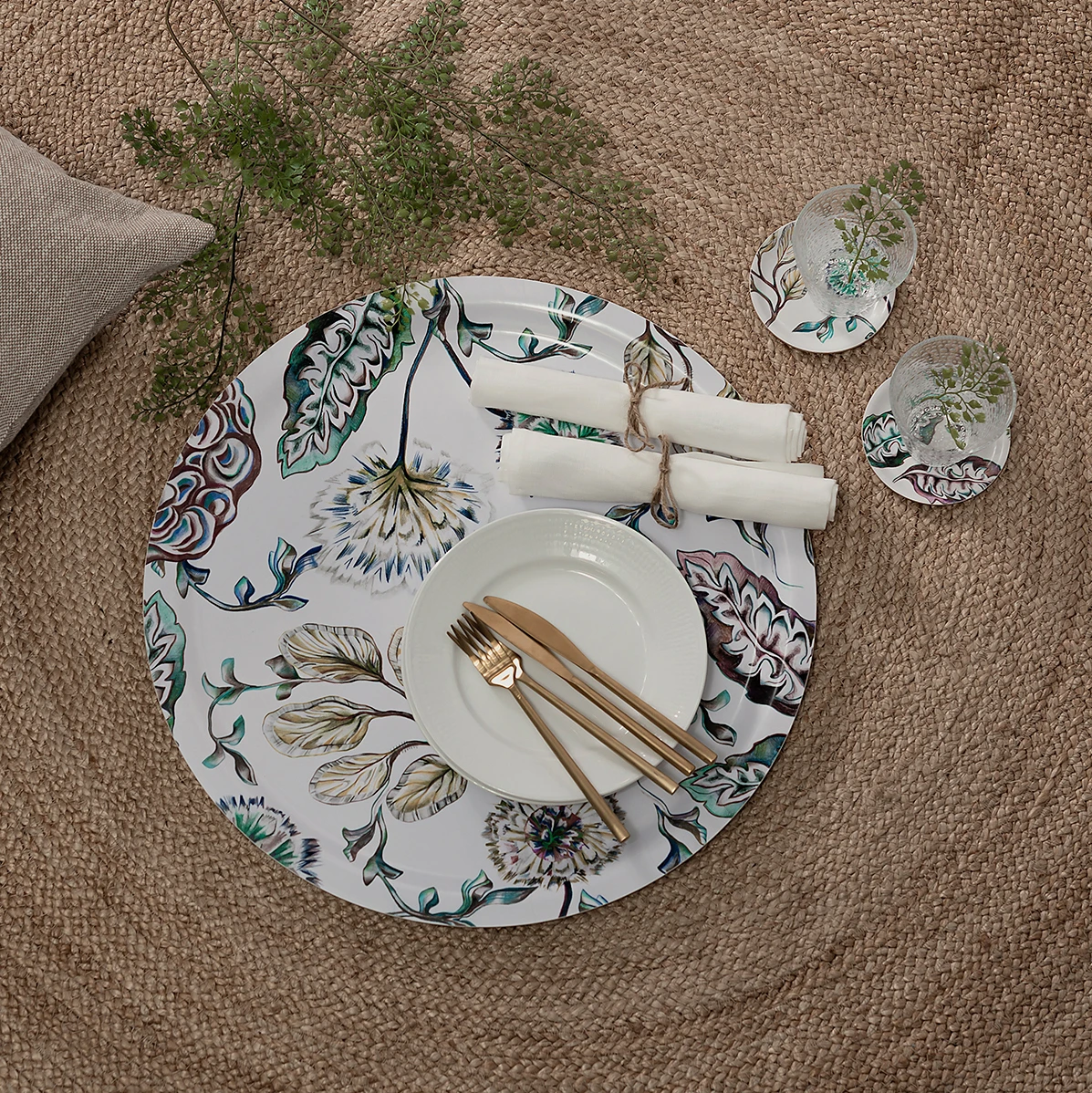 In Bloom Glasonderzetters 4-pack 2 In Bloom Glasonderzetters 4-pack - Afbeelding 2