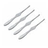 Alessi Colombina Fish Schaaldiervork 4-pack
