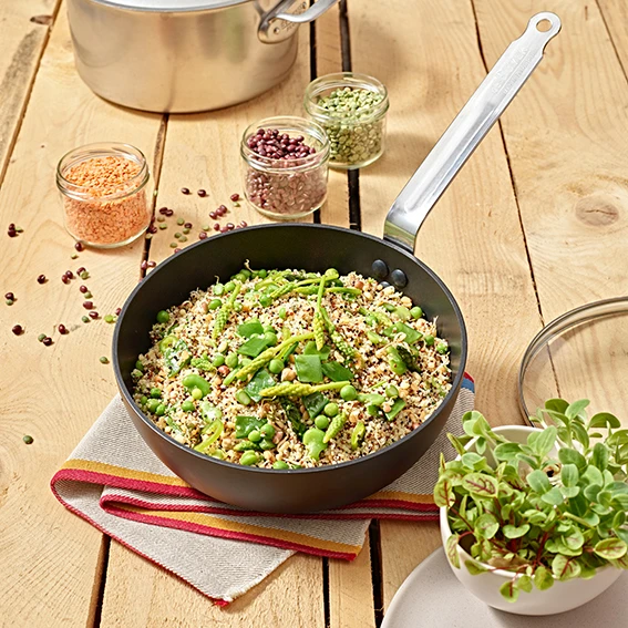 De Buyer Choc Intense Sautépan 2 De Buyer Choc Intense Sautépan - Afbeelding 2