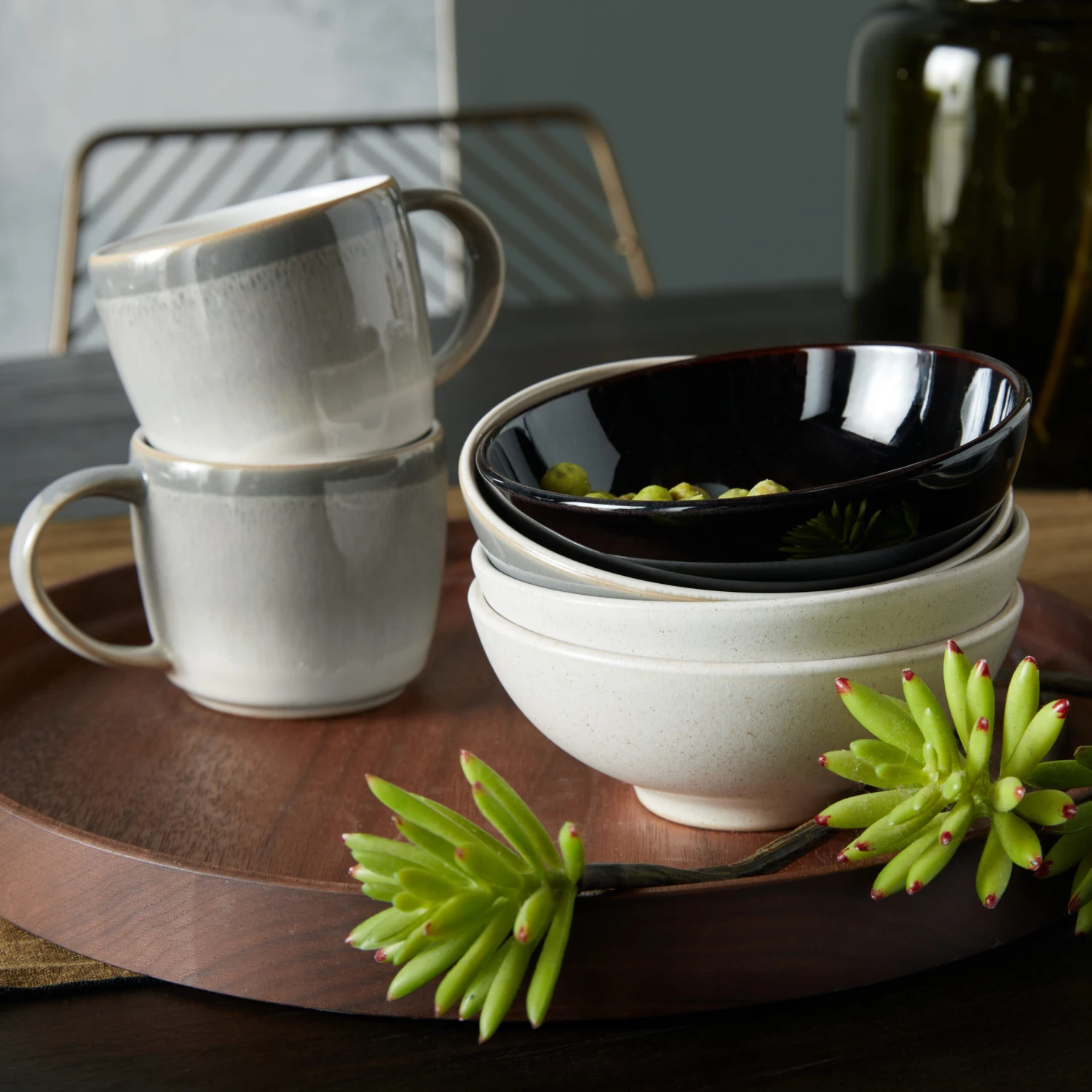 Denby Modus Speckle Curved Kom 13,5 Cm 2 Denby Modus Speckle Curved Kom 13,5 Cm - Afbeelding 2