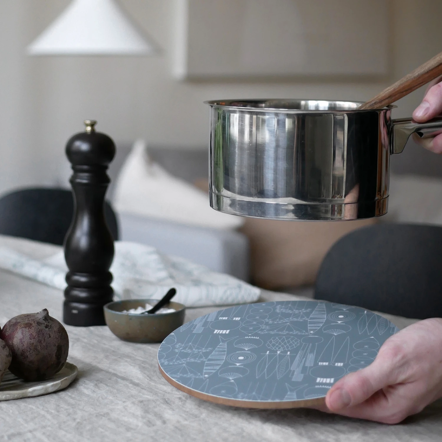 Picknick Pannenonderzetter Ø21 Cm 4 Picknick Pannenonderzetter Ø21 Cm - Afbeelding 4