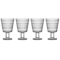 Iittala Kastehelmi Drinkglas Op Voet 26 Cl 4-pack
