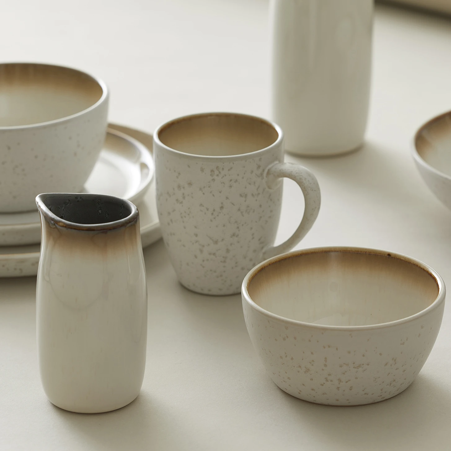 Bitz Kom Ø10 Cm Roomwit 2 Bitz Kom Ø10 Cm Roomwit - Afbeelding 2