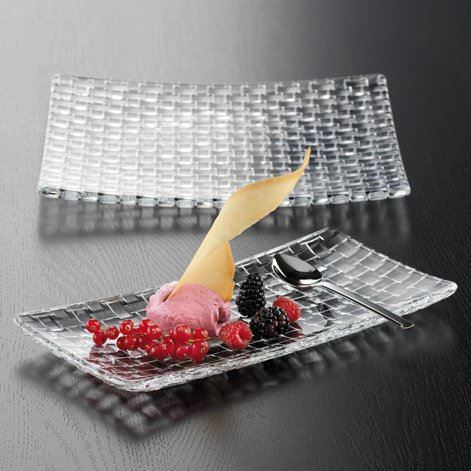 Nachtmann Bossa Nova Bord 28x28 Cm 2 Nachtmann Bossa Nova Bord 28x28 Cm - Afbeelding 2