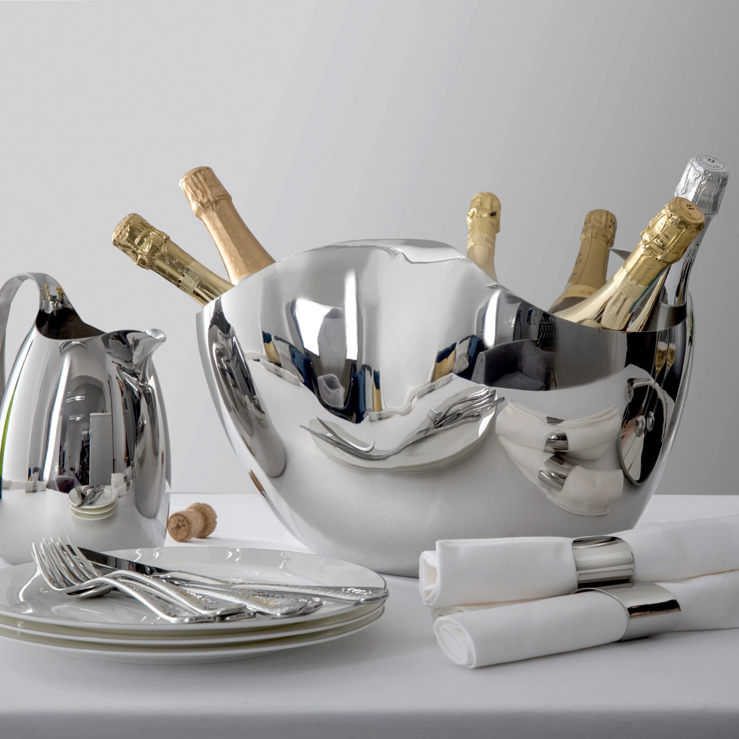 Drift Champagnekoeler 27 Cm 2 Drift Champagnekoeler 27 Cm - Afbeelding 2