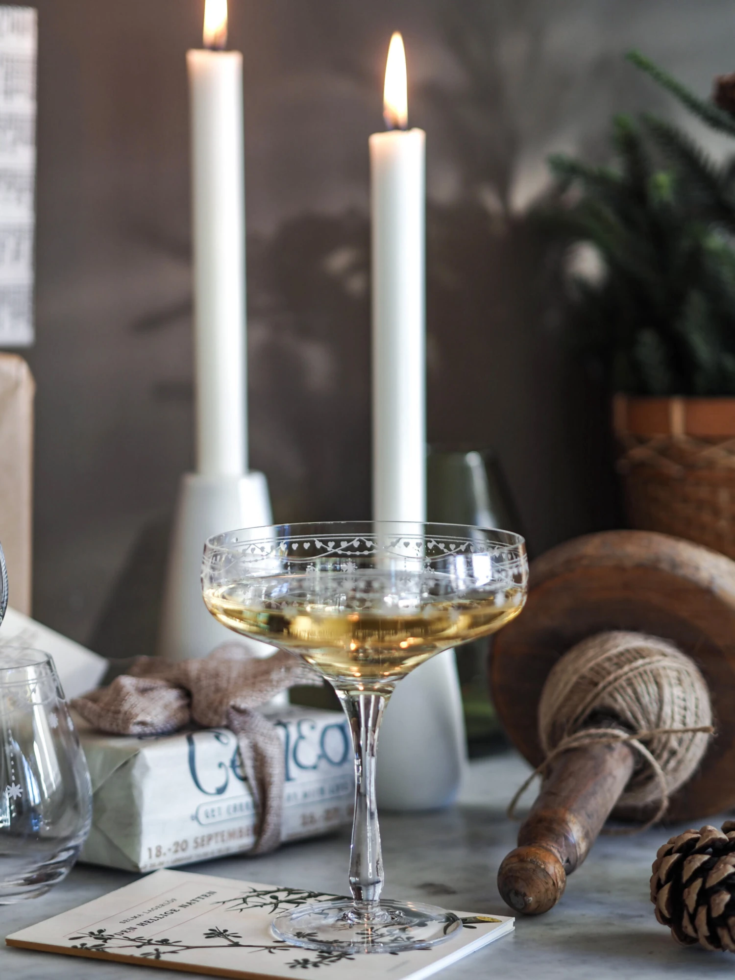 Julemorgen Champagneglas 4 Julemorgen Champagneglas - Afbeelding 4