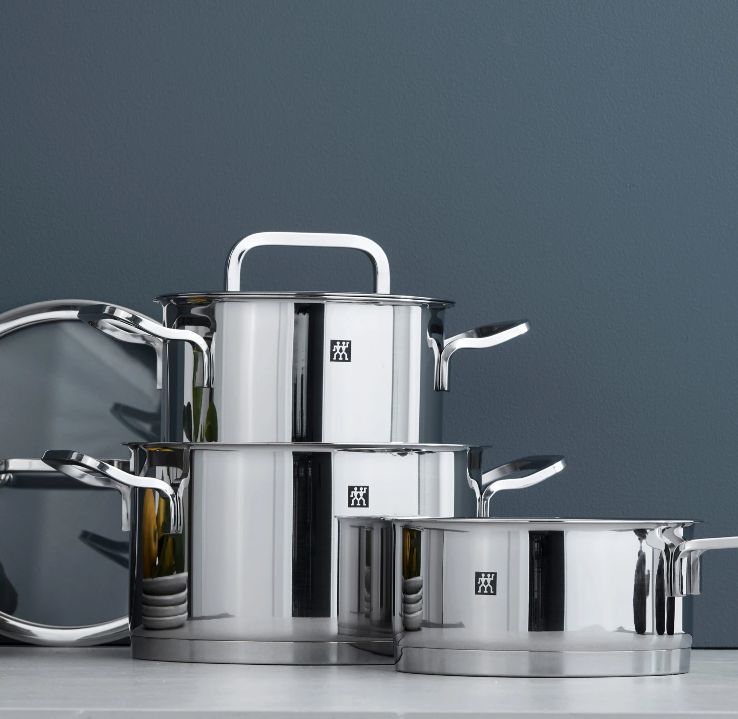 Zwilling Moment S Pannenset 3-delig 2 Zwilling Moment S Pannenset 3-delig - Afbeelding 2