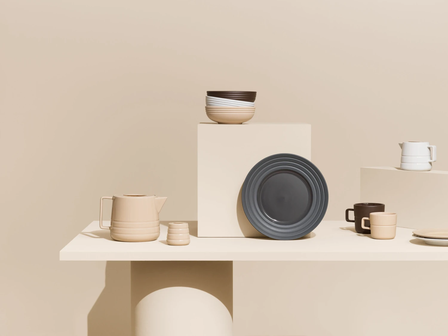 Lines Klein Bord Ø 21 Cm 6-pack 11 Lines Klein Bord Ø 21 Cm 6-pack - Afbeelding 11