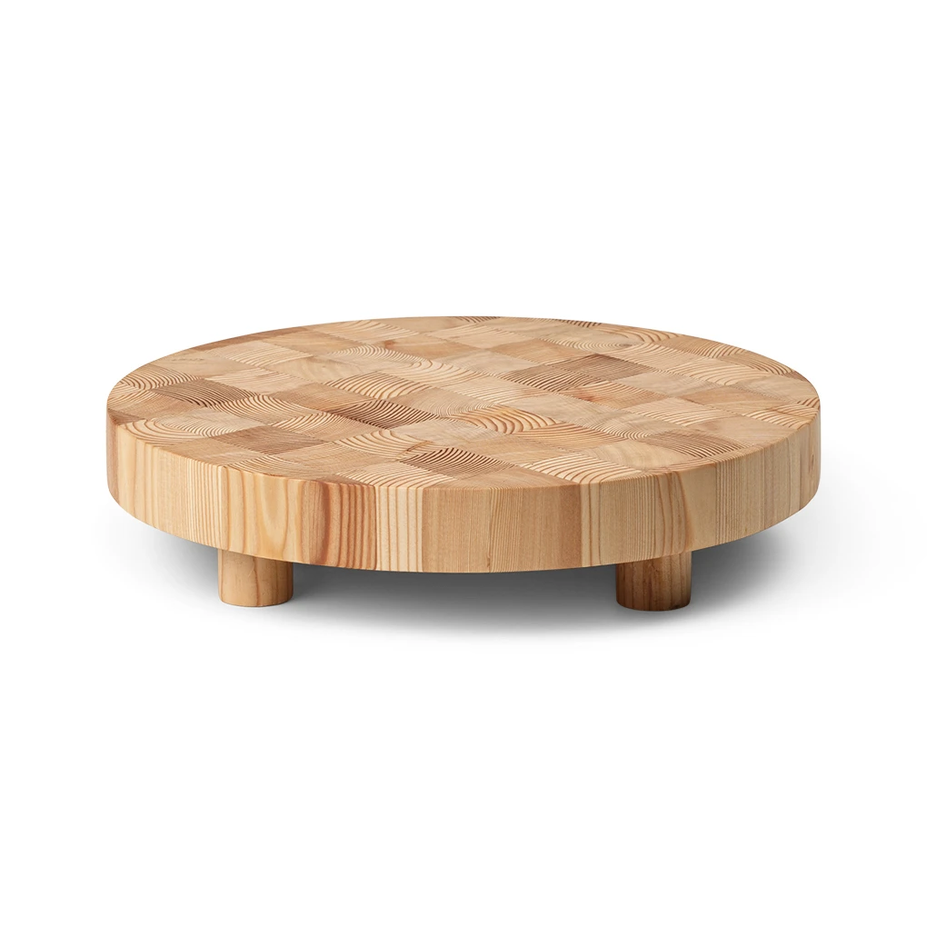 Ferm LIVING Chess Snijplank Rond 1 Ferm LIVING Chess Snijplank Rond
