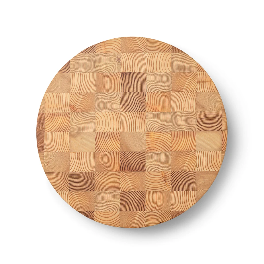 Ferm LIVING Chess Snijplank Rond 2 Ferm LIVING Chess Snijplank Rond - Afbeelding 2