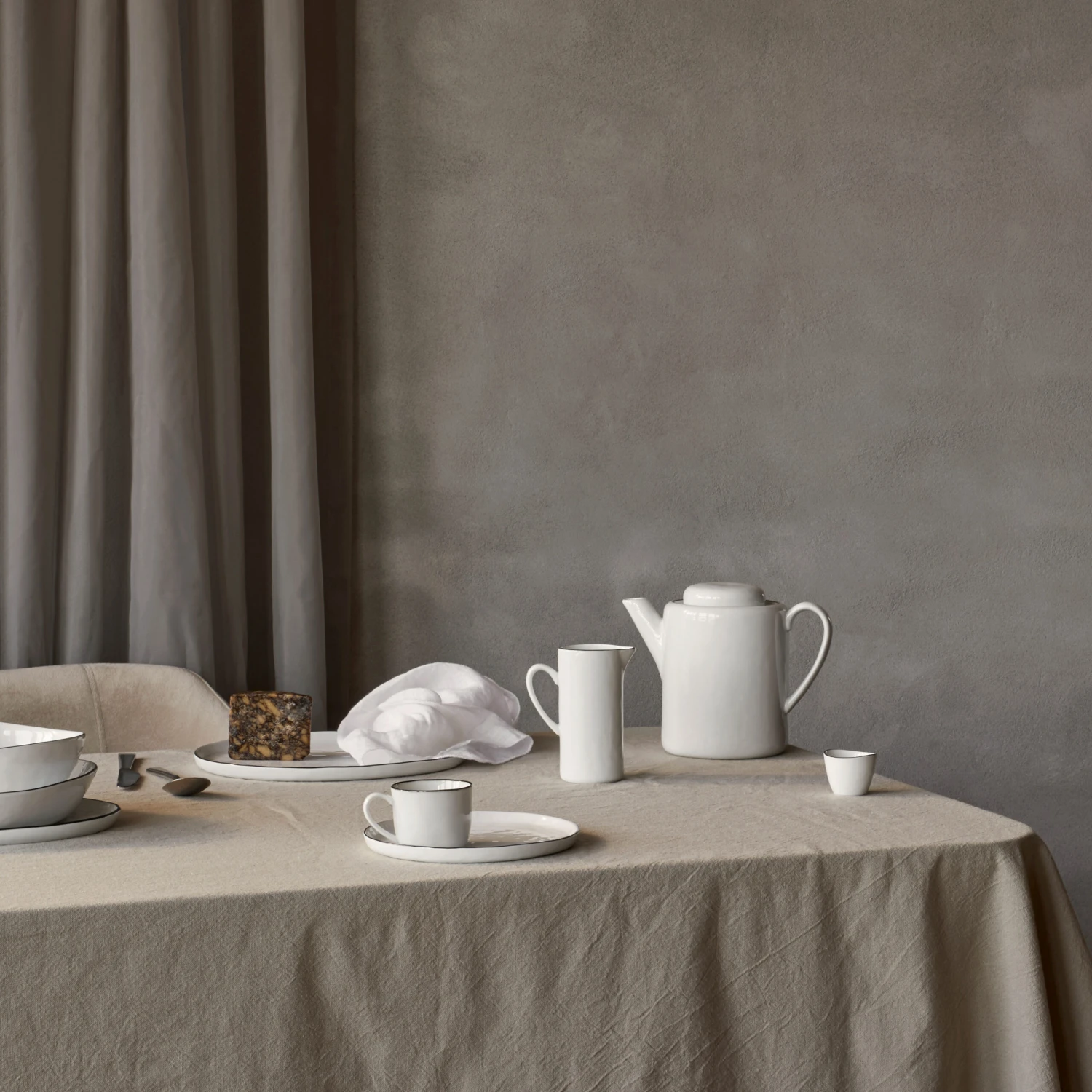 Broste Copenhagen Salt Ovaal Bord 2 Broste Copenhagen Salt Ovaal Bord - Afbeelding 2