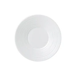 Wedgwood White Strata Espressoschoteltje