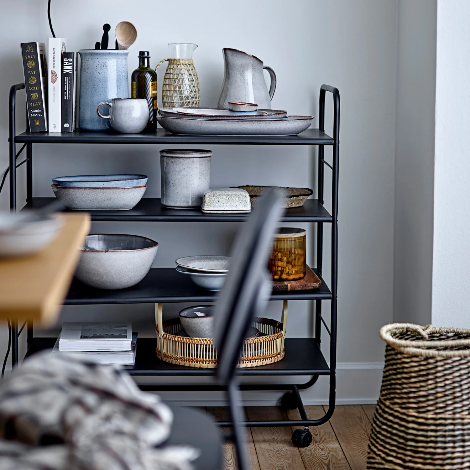 Bloomingville Sandrine Pastabord Ø22 Cm 3 Bloomingville Sandrine Pastabord Ø22 Cm - Afbeelding 3