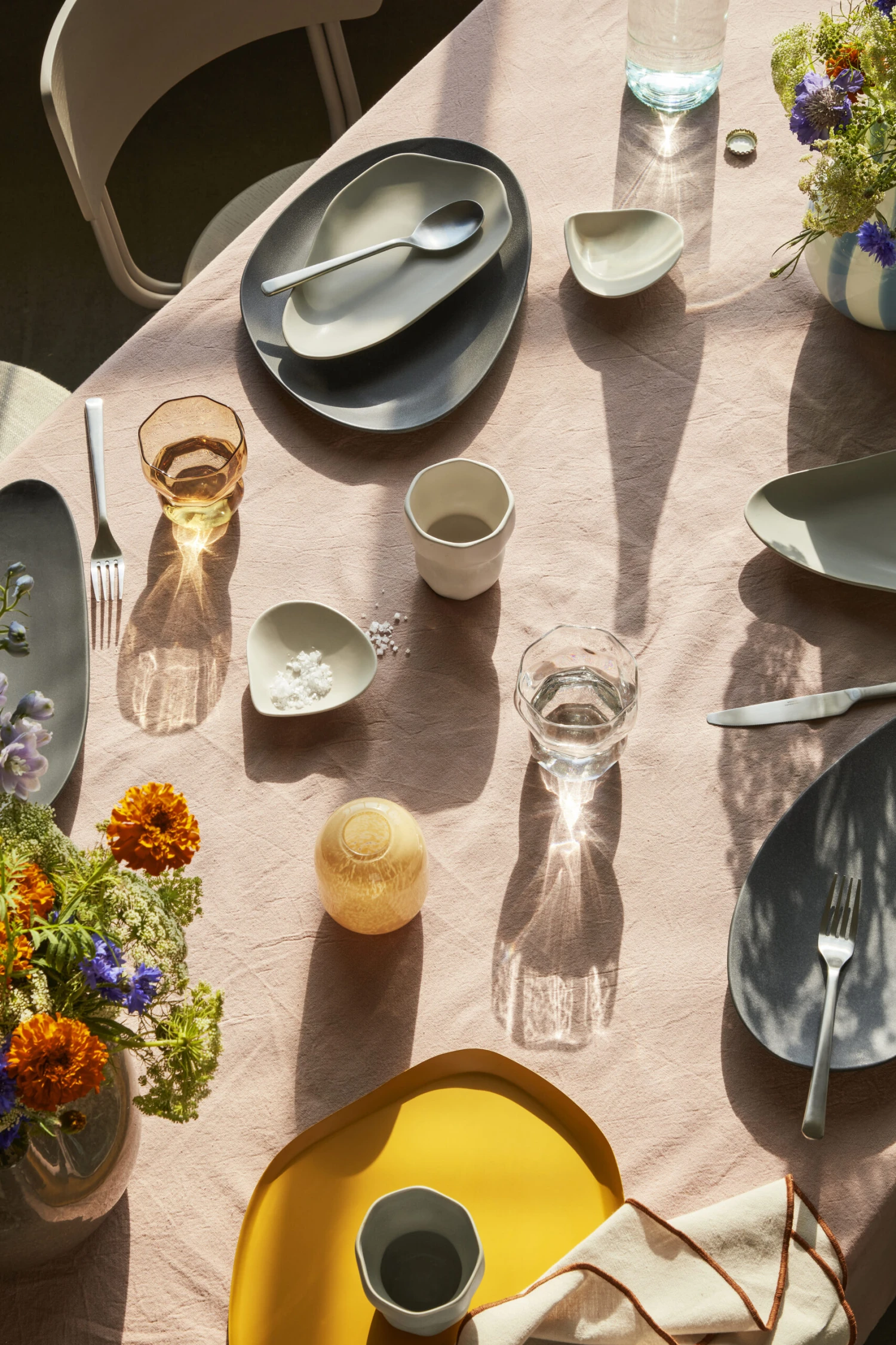 Broste Copenhagen Limfjord Bordje 10x10 Cm 3 Broste Copenhagen Limfjord Bordje 10x10 Cm - Afbeelding 3