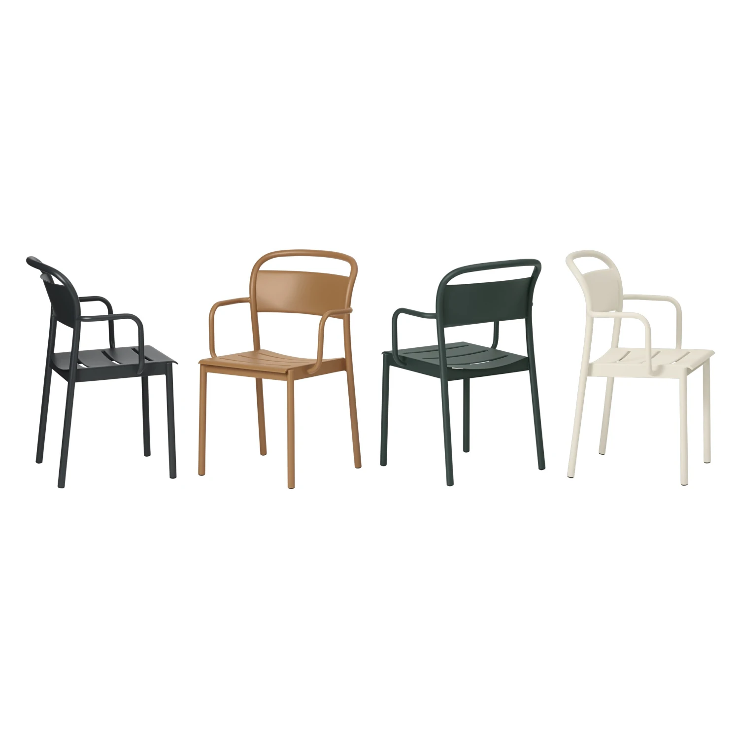 Muuto Linear Steel Armchair Stoel Met Armleuningen 8 Muuto Linear Steel Armchair Stoel Met Armleuningen - Afbeelding 8