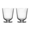 Kosta Boda Viva Glas Op Voet 20 Cl 2-pack