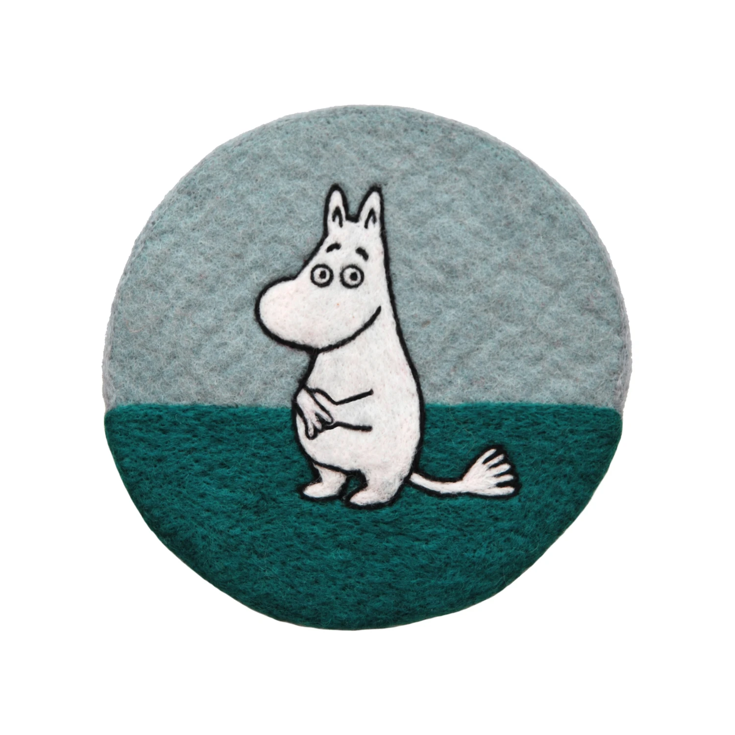 Klippan Yllefabrik Moomin Pannenonderzetter Ø21 Cm 1 Klippan Yllefabrik Moomin Pannenonderzetter Ø21 Cm