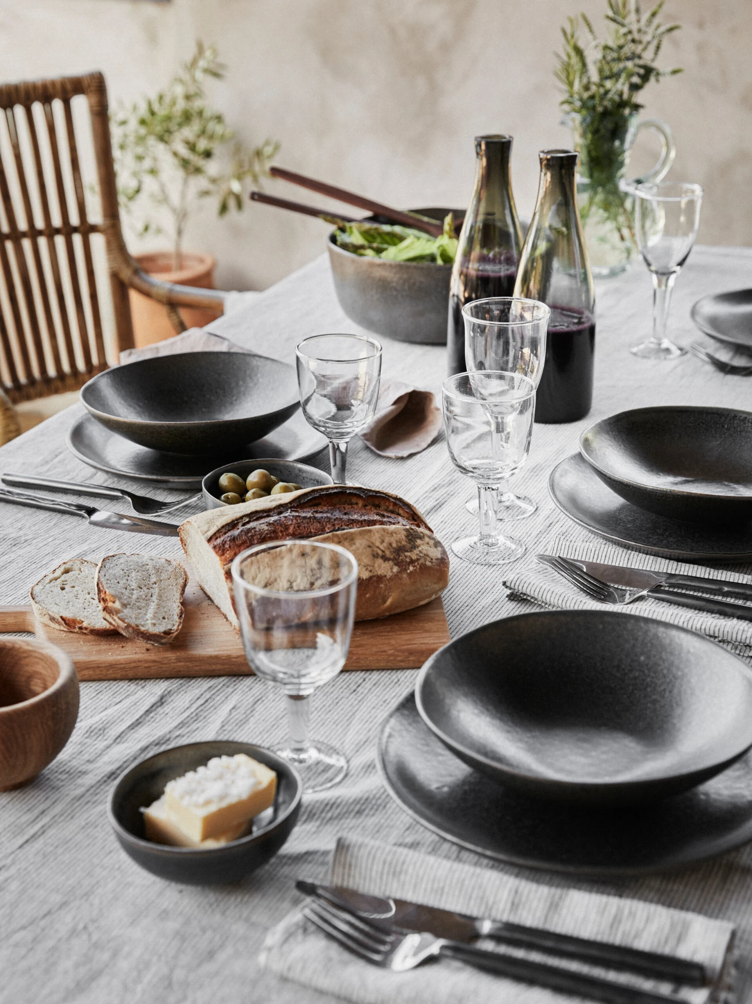 Washed Linen Servet 2 Washed Linen Servet - Afbeelding 2