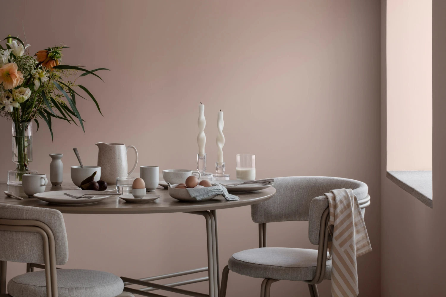 Broste Copenhagen Nordic Vanilla Dinerbord Ø26 Cm 5 Broste Copenhagen Nordic Vanilla Dinerbord Ø26 Cm - Afbeelding 5