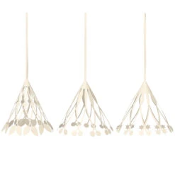Ferm LIVING Paper Tassels Kersthanger Ø10 Cm 3-pack