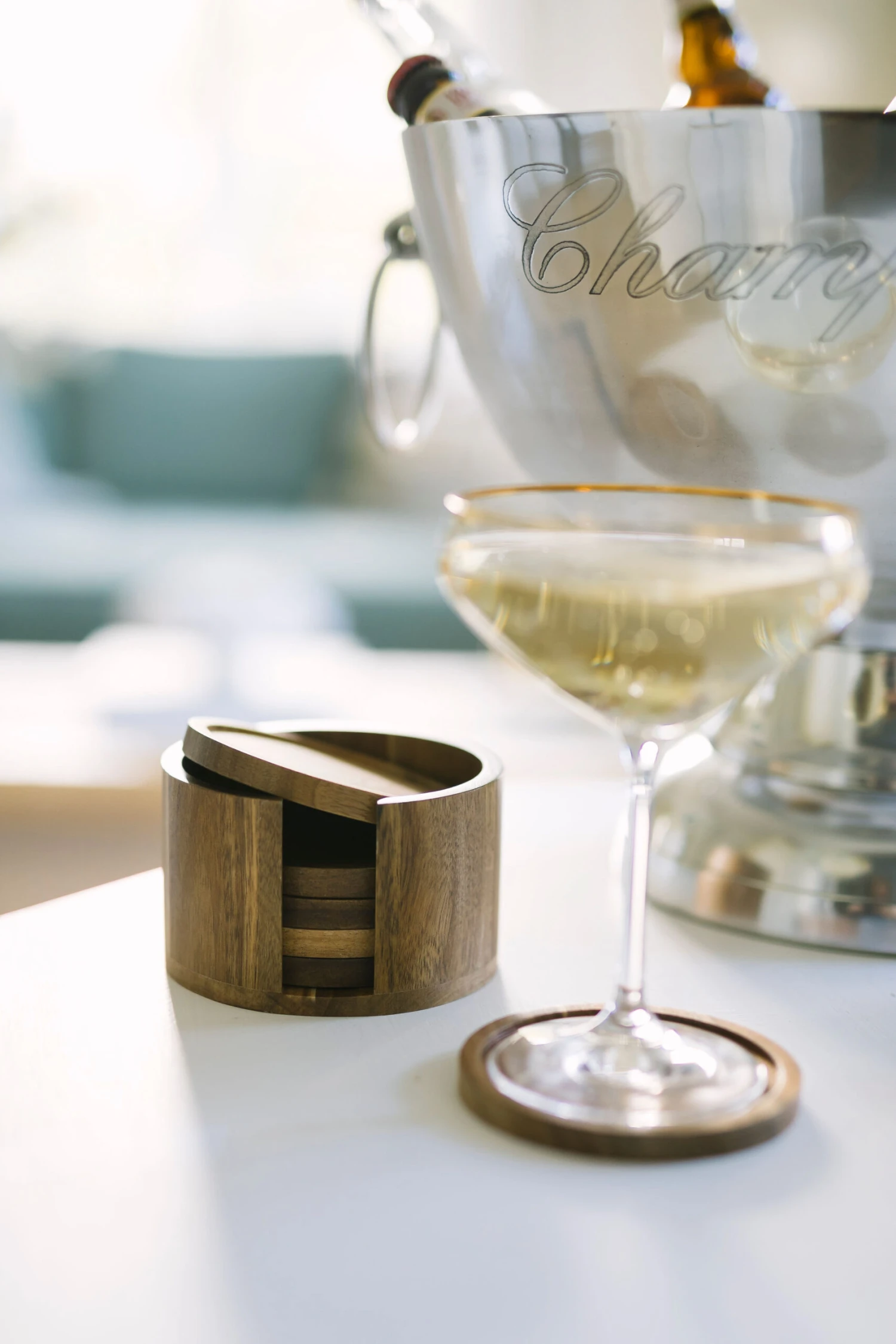 Dorre Gota Glasonderzetters Ø10 Cm 6-pack 2 Dorre Gota Glasonderzetters Ø10 Cm 6-pack - Afbeelding 2