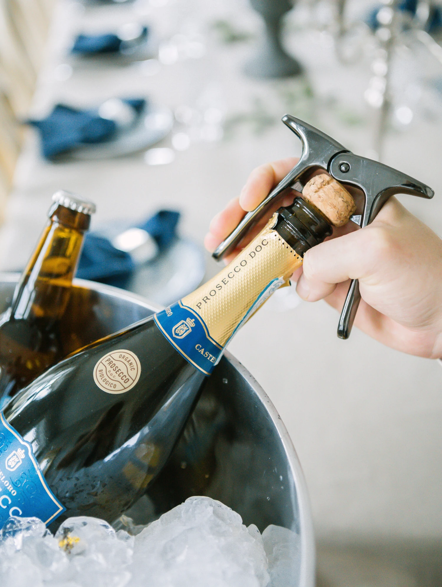 Dorre Carla Champagne-opener 2 Dorre Carla Champagne-opener - Afbeelding 2