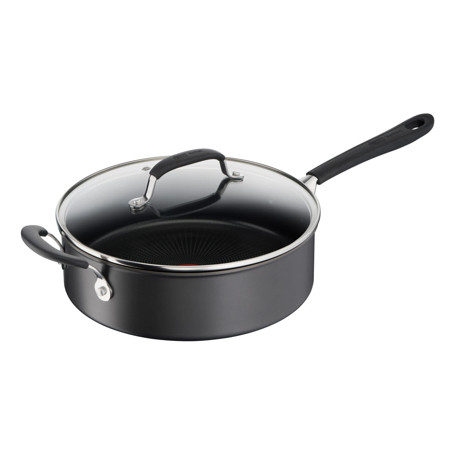 Tefal Jamie Oliver Quick & Easy Sauteerpan Hard Anodised 1 Tefal Jamie Oliver Quick & Easy Sauteerpan Hard Anodised
