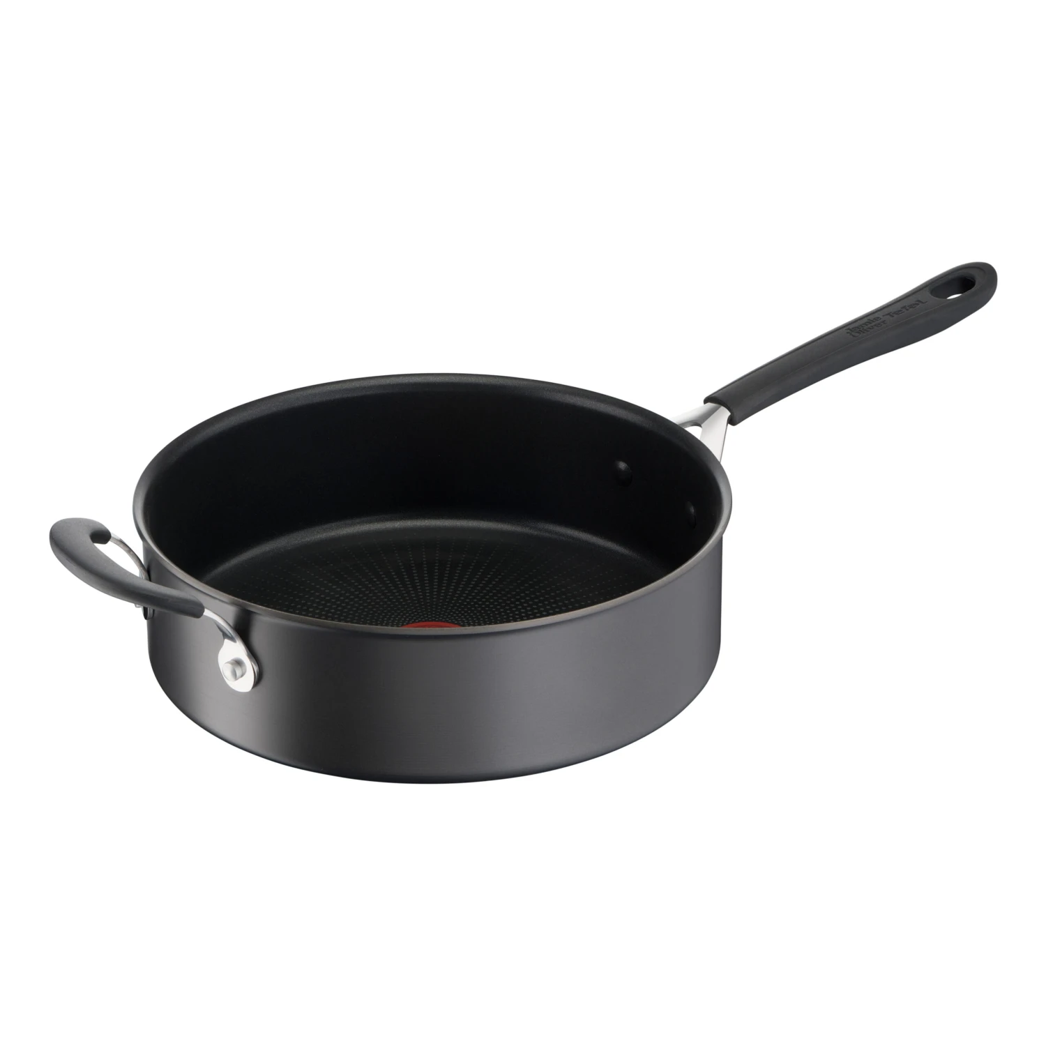 Tefal Jamie Oliver Quick & Easy Sauteerpan Hard Anodised 2 Tefal Jamie Oliver Quick & Easy Sauteerpan Hard Anodised - Afbeelding 2