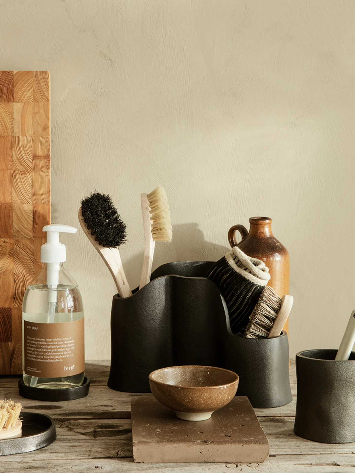 Ferm LIVING Merge Onderzetter Keramiek 2 Ferm LIVING Merge Onderzetter Keramiek - Afbeelding 2