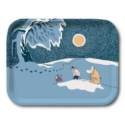 Snow Moonlight Moomin Dienblad Winter 2021