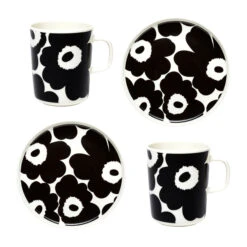 Marimekko Unikko Ontbijtset