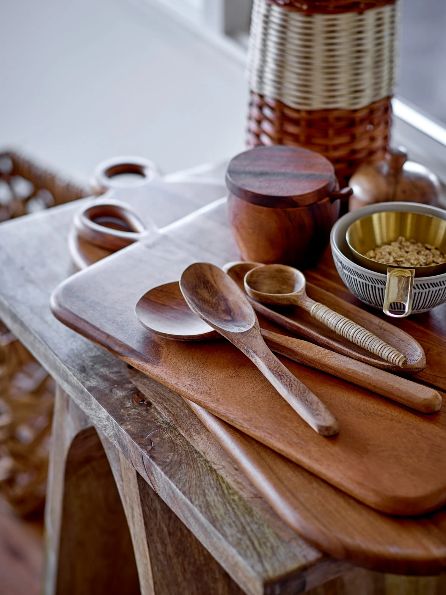 Bloomingville Eliana Kom Ø11,5 Cm 3-delig 2 Bloomingville Eliana Kom Ø11,5 Cm 3-delig - Afbeelding 2