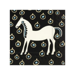 Marimekko Musta Tamma Servet 20-pack