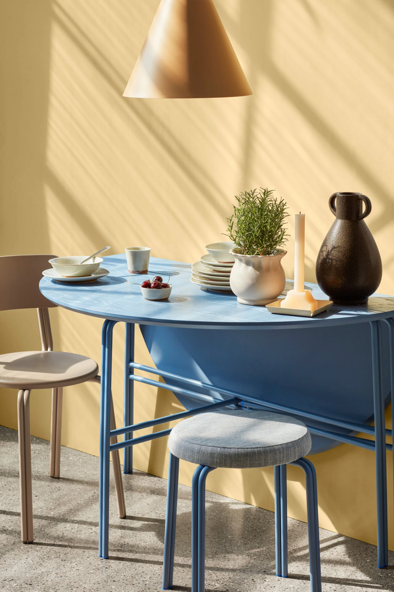 Broste Copenhagen Grød Dinerbord Ø26 Cm 2 Broste Copenhagen Grød Dinerbord Ø26 Cm - Afbeelding 2