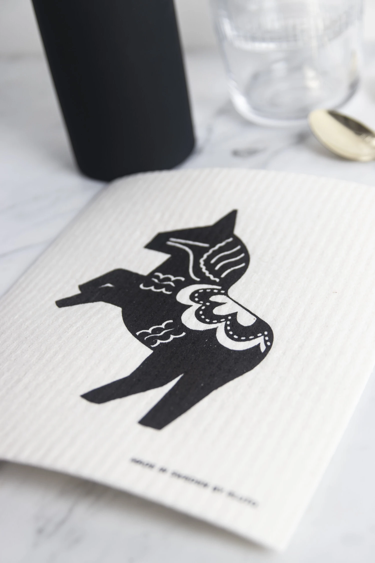 Häst Vaatdoekje 17x20 Cm 2 Häst Vaatdoekje 17x20 Cm - Afbeelding 2