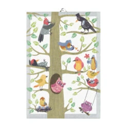 Vårfåglar Keukenhanddoek