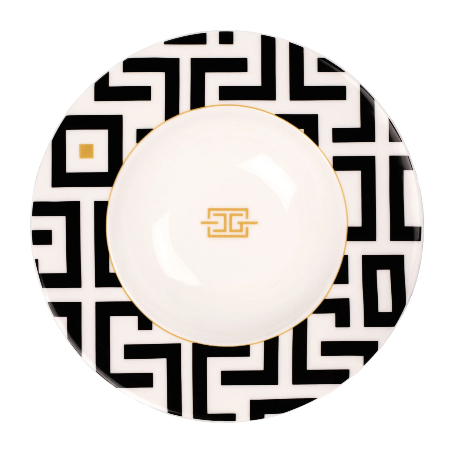 DECO Diep Bord Ø24,5 Cm 1 DECO Diep Bord Ø24,5 Cm