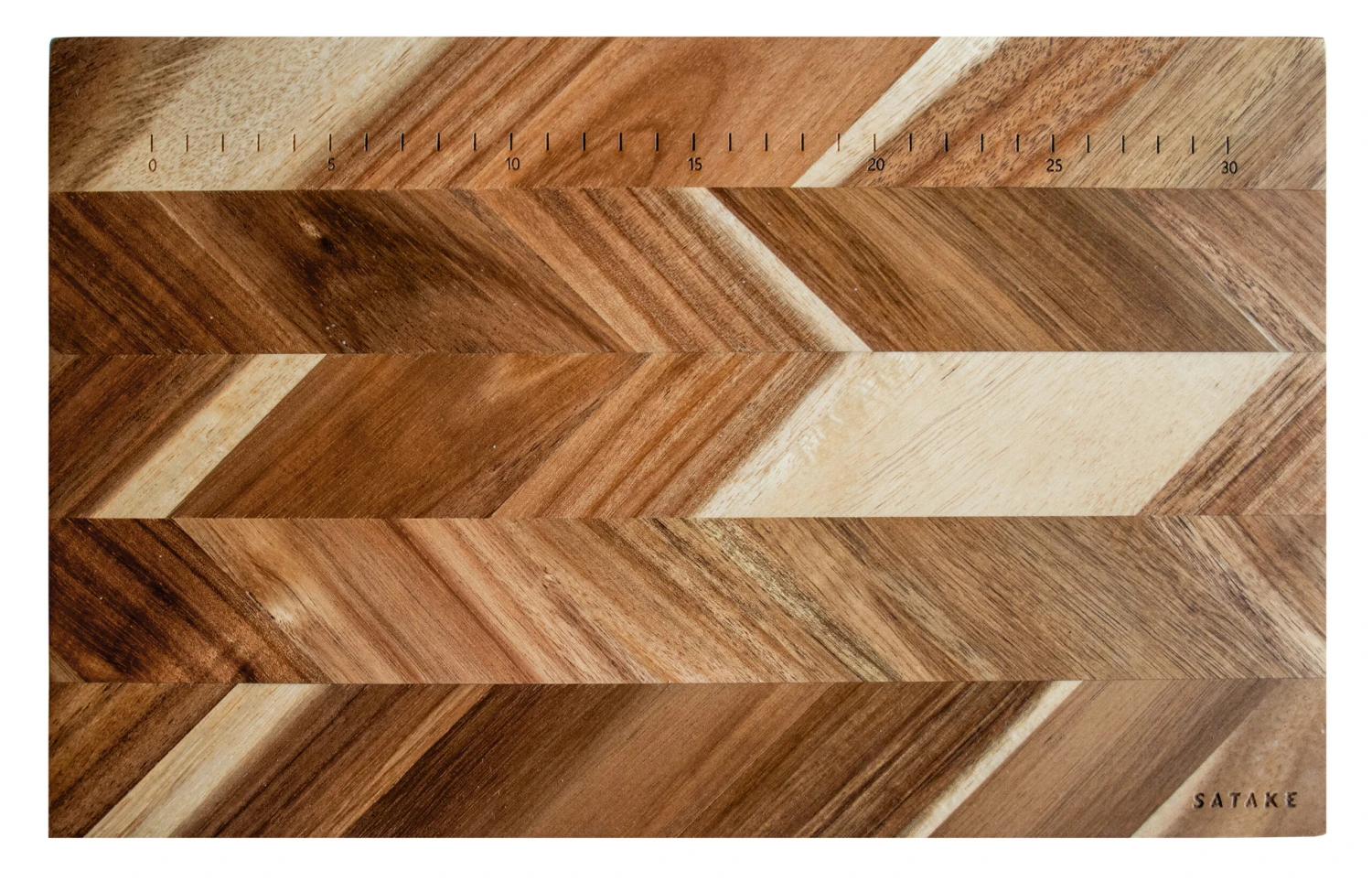 Satake Snijplank Met Meetpunten 35,5x23,5 Cm 1 Satake Snijplank Met Meetpunten 35,5x23,5 Cm