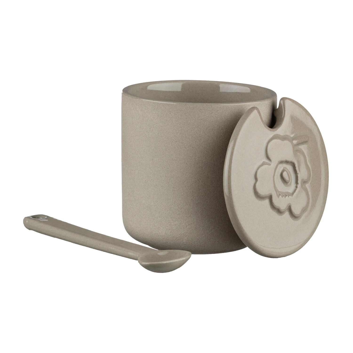 Marimekko Unikko Pot Met Deksel En Lepel 1 Marimekko Unikko Pot Met Deksel En Lepel