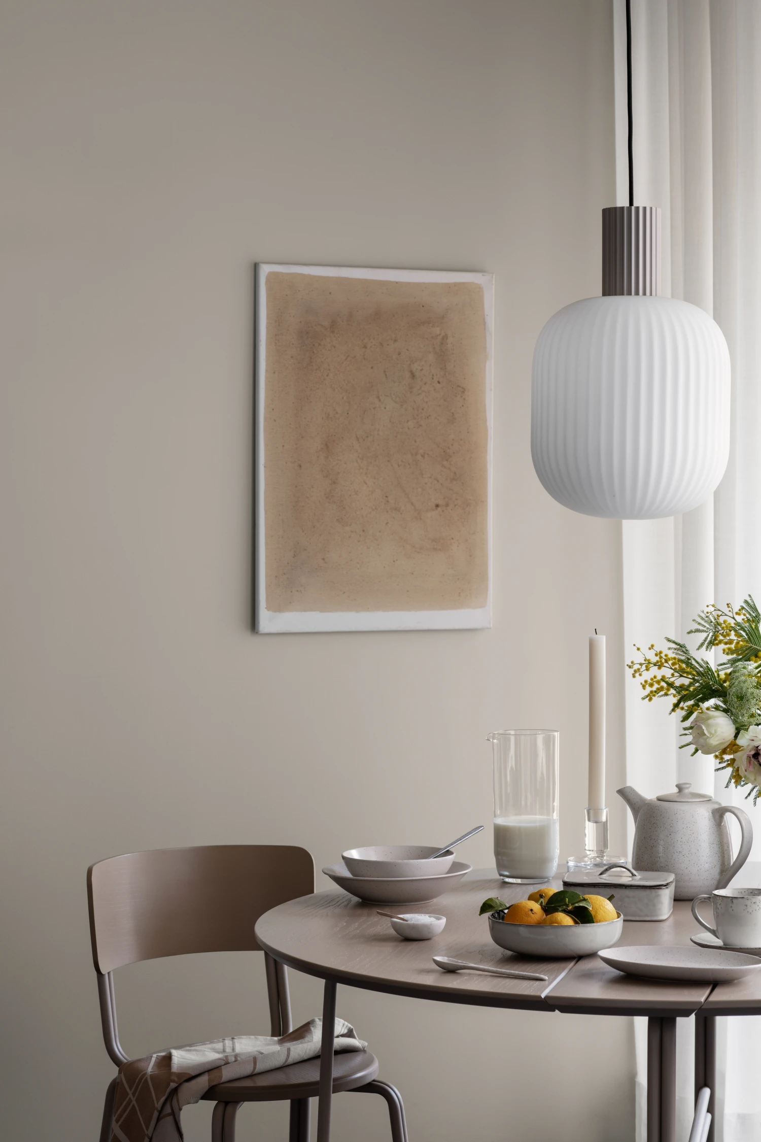 Broste Copenhagen Nordic Vanilla Serviesset 2 Broste Copenhagen Nordic Vanilla Serviesset - Afbeelding 2