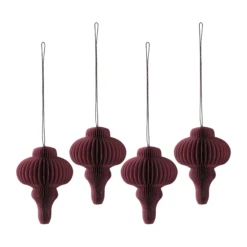 Spira Kerstballen 4-pack