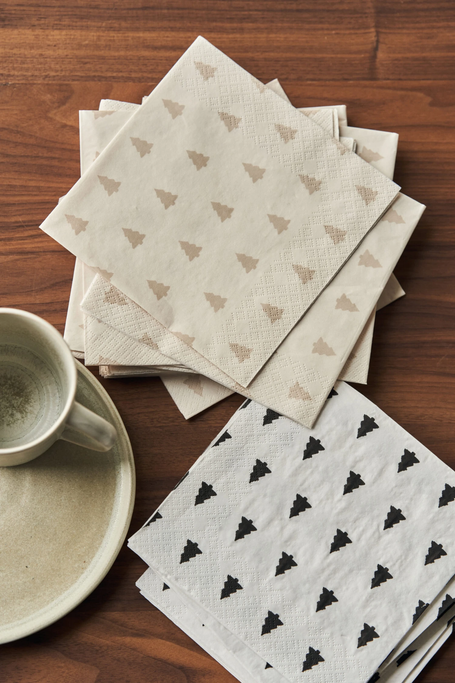 Linen Trees Servet 33x33 Cm 20-pack 2 Linen Trees Servet 33x33 Cm 20-pack - Afbeelding 2