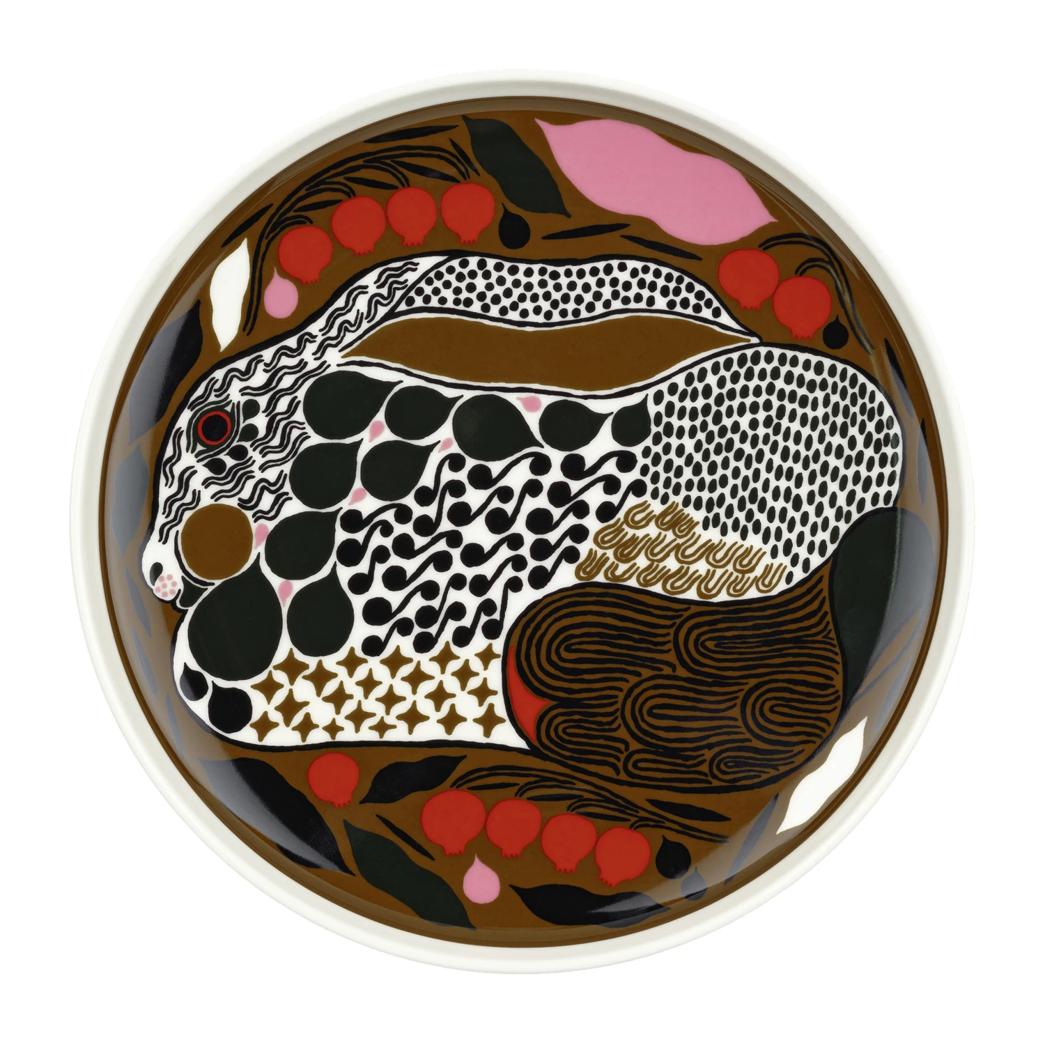 Marimekko Rusakko Bordje Ø20 Cm 1 Marimekko Rusakko Bordje Ø20 Cm