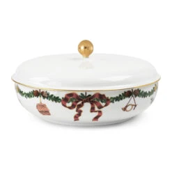 Royal Copenhagen Star Fluted Kom Met Deksel