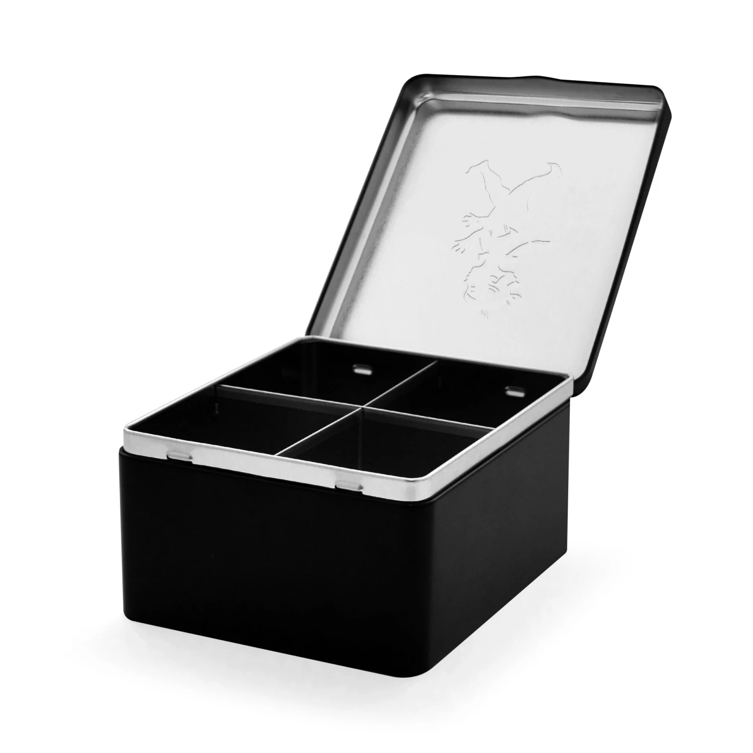 Solstickan Theedoos Met Vakjes 13,6x15,6 Cm 2 Solstickan Theedoos Met Vakjes 13,6x15,6 Cm - Afbeelding 2