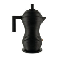 Alessi Pulcina Espressomachine Zwart