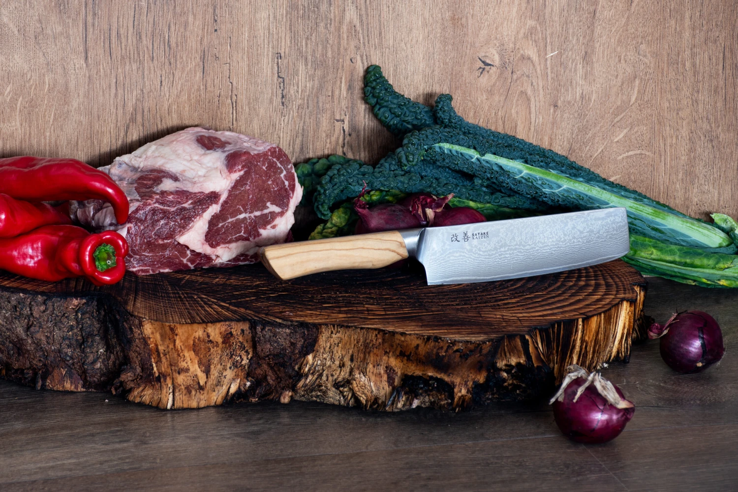 Satake Kaizen Nakiri Groentemes 2 Satake Kaizen Nakiri Groentemes - Afbeelding 2